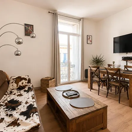 Le Mistral, élégant T3, Centre-ville, Balcons, Quartier Méditerranée * Montpellier